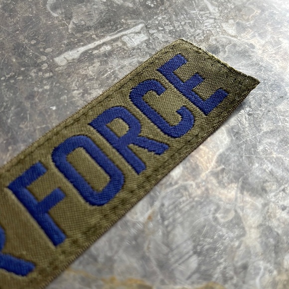 U.S. AIR FORCE ‘olive green’ Tape Patch - Picture 4 of 9